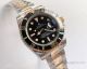 Noob Factory V8 Rolex Submariner Date SWISS 3135 Watch Two Tone Black Face (2)_th.jpg